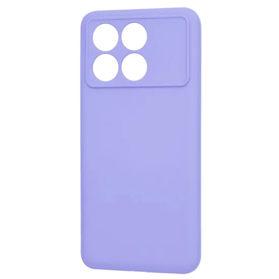 Калъф за Xiaomi Poco F6 Pro - SoftFlex - Светло лилав