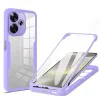 Калъф за Xiaomi Poco F6 + Протектор - ColorVerse 360 ​​Series - Лилав