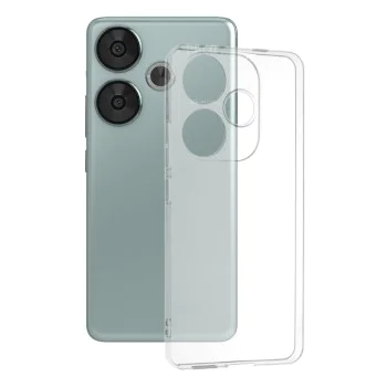 Калъф за Xiaomi Poco F6 - Прозрачен силикон - Прозрачен