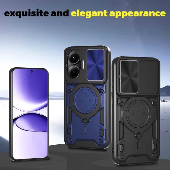 Калъф за Xiaomi Poco F7 - CamGuard Pro - Techsuit - Черен