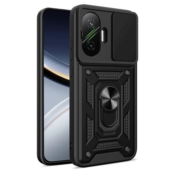 Калъф за Xiaomi Poco F7 - CamShield Series - черен