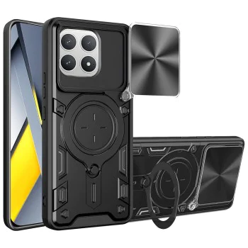 Калъф за Xiaomi Poco F8 Pro - Techsuit CamGuard Pro - Черен