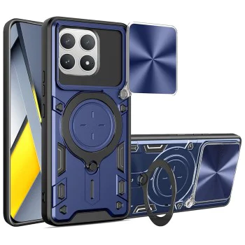 Калъф за Xiaomi Poco F8 Pro - Techsuit CamGuard Pro - Син