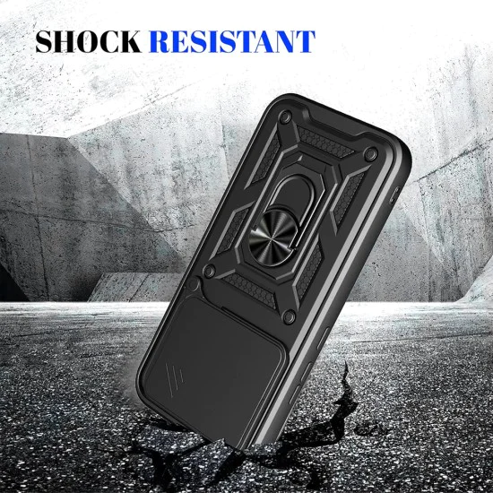Калъф за Xiaomi Poco F8 Pro - Techsuit CamShield Series - Черен