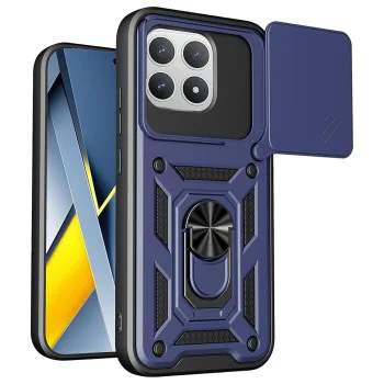 Калъф за Xiaomi Poco F8 Pro - Techsuit CamShield Series - Син