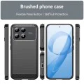 Калъф за Xiaomi Poco F8 Pro - Techsuit Carbon Silicone - Черен