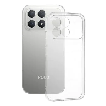 Калъф за Xiaomi Poco F8 Pro - Techsuit Clear Silicone - Прозрачен