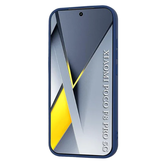 Калъф за Xiaomi Poco F8 Pro - Techsuit SoftFlex - Тъмносин