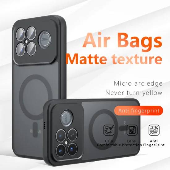 Калъф за Xiaomi Poco F8 Ultra - PureFrost MagSafe - Techsuit - Матово черен