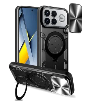 Калъф за Xiaomi Poco F8 Ultra - Techsuit CamGuard Pro - Черен