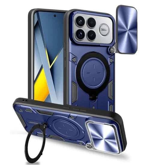 Калъф за Xiaomi Poco F8 Ultra - Techsuit CamGuard Pro - Син