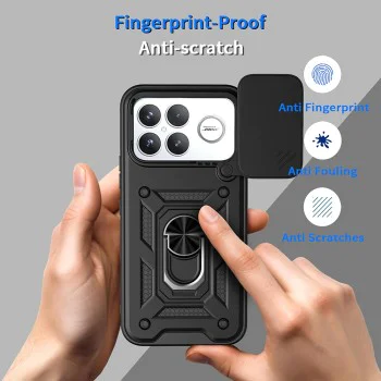 Калъф за Xiaomi Poco F8 Ultra - Techsuit CamShield Series - Черен