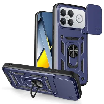 Калъф за Xiaomi Poco F8 Ultra - Techsuit CamShield Series - Син