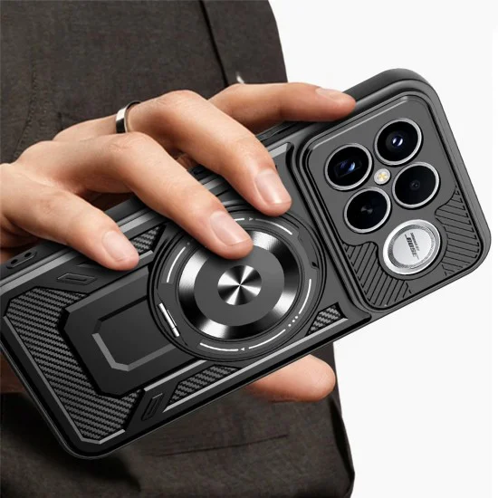 Калъф за Xiaomi Poco F8 Ultra - Techsuit RuggedCam - Черен