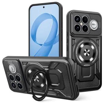 Калъф за Xiaomi Poco F8 Ultra - Techsuit RuggedCam - Черен