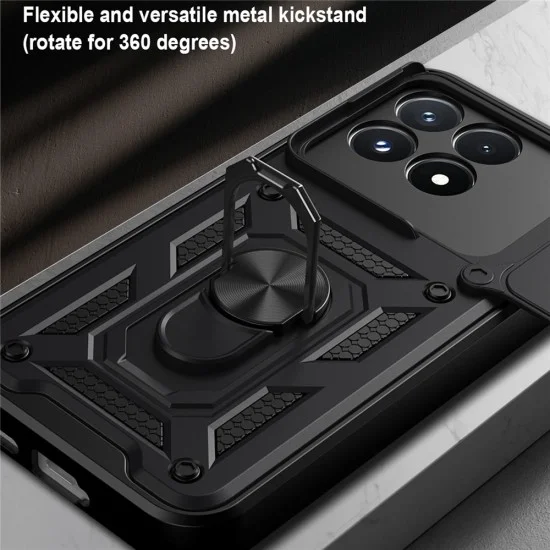 Калъф за Xiaomi Poco F9 Pro - CamShield Series - Techsuit - Черен