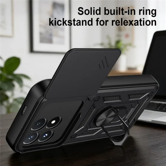 Калъф за Xiaomi Poco F9 Pro - CamShield Series - Techsuit - Син