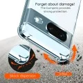 Калъф за Xiaomi Poco F9 Pro - Shockproof Clear Silicone - Techsuit - Прозрачен