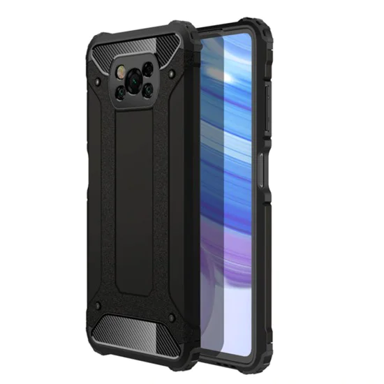 Калъф за Xiaomi Poco X3 / Poco X3 NFC / Poco X3 Pro - Hybrid Armor - Черен