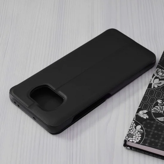 Калъф за Xiaomi Poco X3 / Poco X3 NFC / Poco X3 Pro - eFold Series - Черен