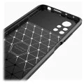 Калъф за Xiaomi Poco X4 Pro 5G - Carbon Silicone - Черен