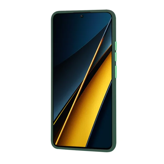 Калъф за Xiaomi Poco X6 Pro - HaloFrost Series - Midnight Green