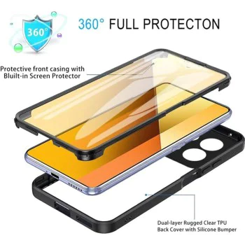Калъф за Xiaomi Poco X6 Pro + Калъф - ColorVerse 360 ​​Series - Розов