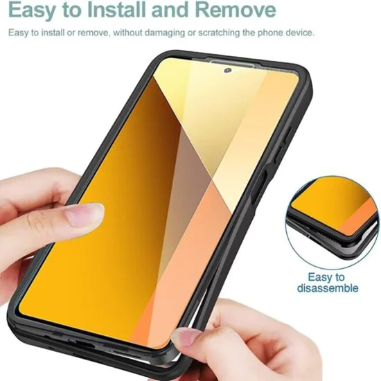 Калъф за Xiaomi Poco X6 Pro + Калъф - ColorVerse 360 ​​Series - Розов