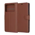 Калъф за Xiaomi Poco X6 Pro - Leather Folio - Brown