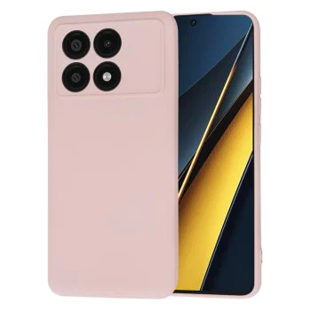 Калъф за Xiaomi Poco X6 Pro - SoftFlex - Pink Sand