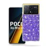 Калъф за Xiaomi Poco X6 Pro - Sparkly Glitter - Лилав