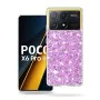 Калъф за Xiaomi Poco X6 Pro - Sparkly Glitter - Magenta