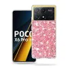 Калъф за Xiaomi Poco X6 Pro - Sparkly Glitter - Розов