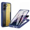 Калъф за Xiaomi Poco X7 Pro - Techsuit - ColorVerse 360 ​​Series + Screen Protector - Син