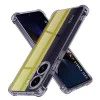 Калъф за Xiaomi Poco X7 Pro - Techsuit - Удароустойчив Clear Silicone - Опушено Черен