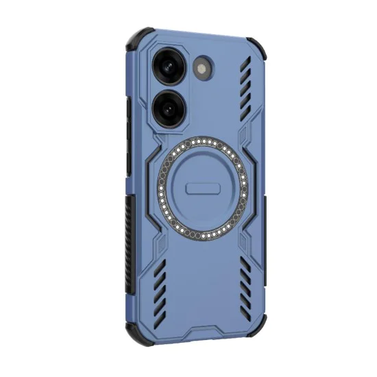 Калъф за Xiaomi Poco X8 Pro - ArmorMag Case - Techsuit - Син