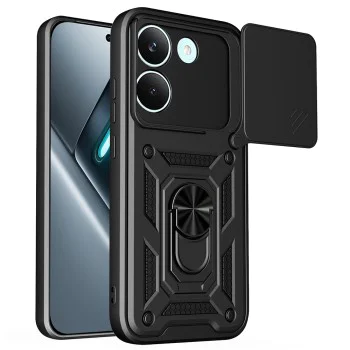 Калъф за Xiaomi Poco X8 Pro - CamShield Series - Techsuit - Черен