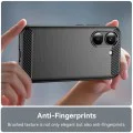 Калъф за Xiaomi Poco X8 Pro - Carbon Silicone - Techsuit - Черен