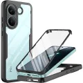 Калъф за Xiaomi Poco X8 Pro - ColorVerse 360 Series + протектор - Techsuit - Черен