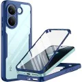 Калъф за Xiaomi Poco X8 Pro - ColorVerse 360 Series + протектор - Techsuit - Син