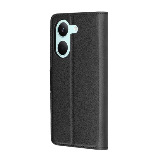 Калъф за Xiaomi Poco X8 Pro - Leather Folio - Techsuit - Черен