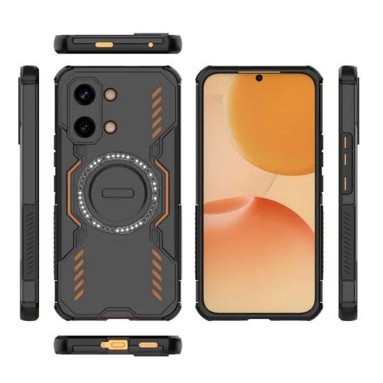 Калъф за Xiaomi Poco X8 Pro Max - ArmorMag Case - Techsuit - Черен