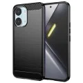 Калъф за Xiaomi Poco X8 Pro Max - Carbon Silicone - Techsuit - Черен