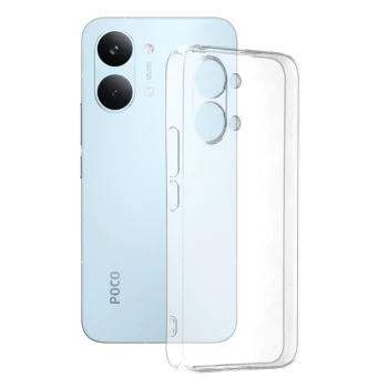 Калъф за Xiaomi Poco X8 Pro Max - Clear Silicone - Techsuit - Прозрачен