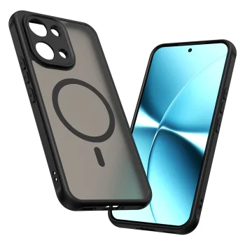 Калъф за Xiaomi Poco X8 Pro Max - HaloFrost II MagSafe - Techsuit - Черен