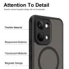 Калъф за Xiaomi Poco X8 Pro Max - HaloFrost II MagSafe - Techsuit - Черен