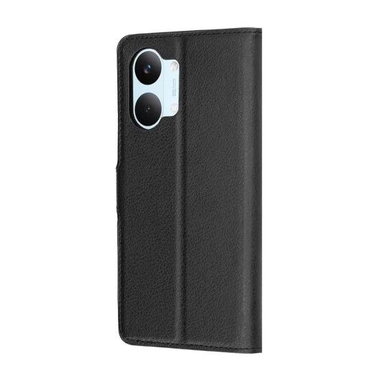 Калъф за Xiaomi Poco X8 Pro Max - Leather Folio - Techsuit - Черен