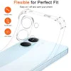 Калъф за Xiaomi Poco X8 Pro Max - Shockproof Clear Silicone - Techsuit - Прозрачен