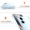 Калъф за Xiaomi Poco X8 Pro Max - Shockproof Clear Silicone - Techsuit - Прозрачен