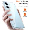 Калъф за Xiaomi Poco X8 Pro Max - Shockproof Clear Silicone - Techsuit - Прозрачен